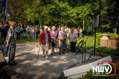 Nieuwe namenmonumenten eren oorlogsslachtoffers in gemeente Elburg - © NWVFoto.nl